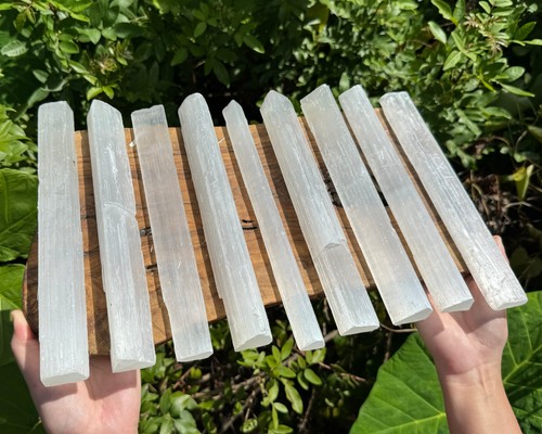 Selenite sticks jumbo 10 - sticks,
