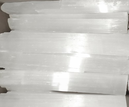 Selenite logs xl crystal - ",